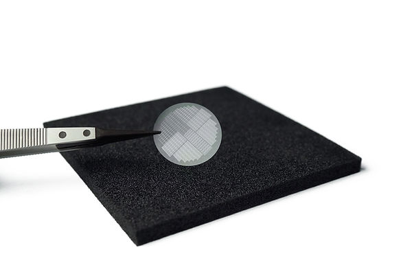 Micropatterned coverslip